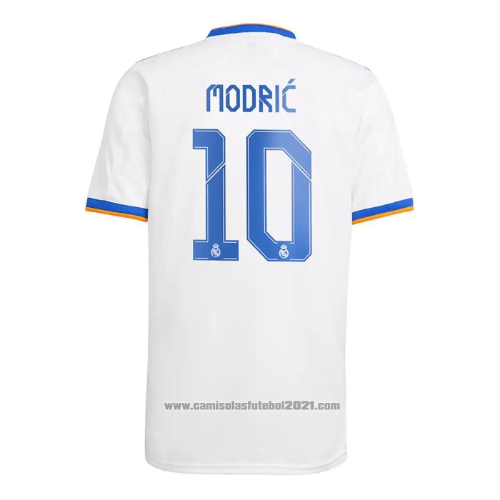 Camisola Real Madrid Jogador Modric 1º 2021-2022